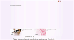 Desktop Screenshot of marabo.pl